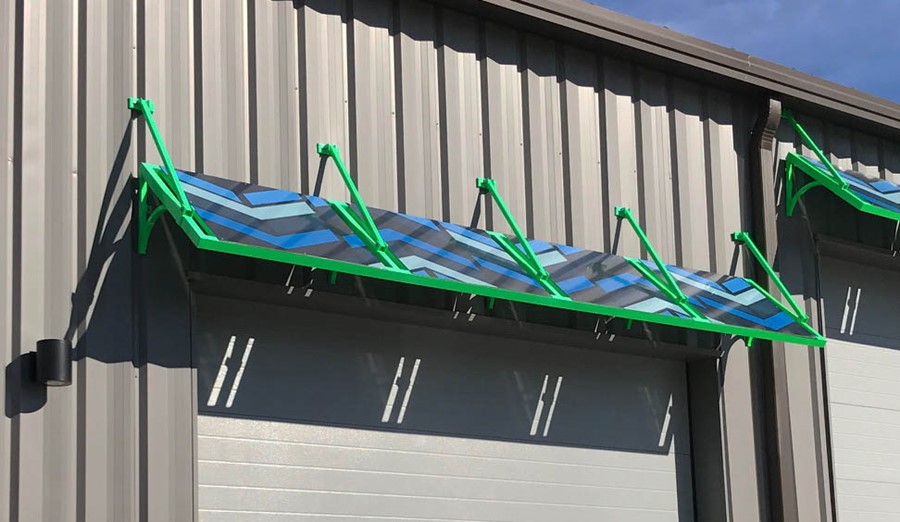 Non Traditional Custom Awning